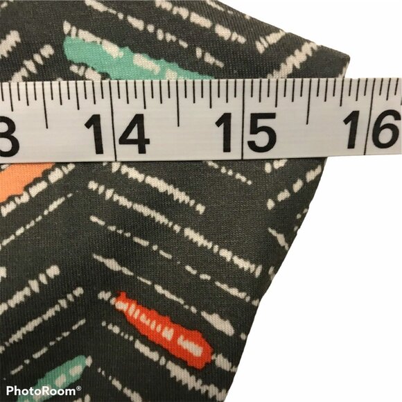 PRANA Sport Dress S Built In Bra Dark Gray Multi Color Athleisure Skypath Lined - Picture 6 of 9